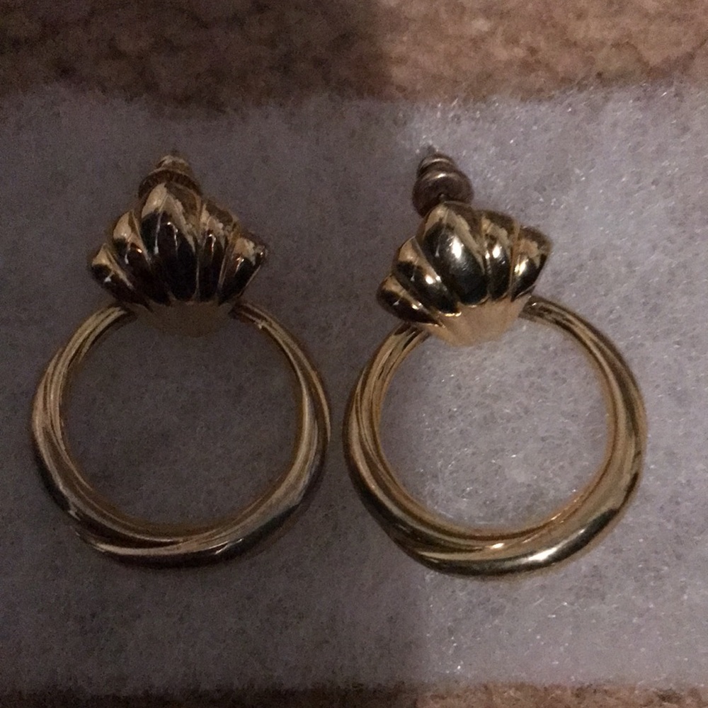 Vintage Gold Plated Earrings